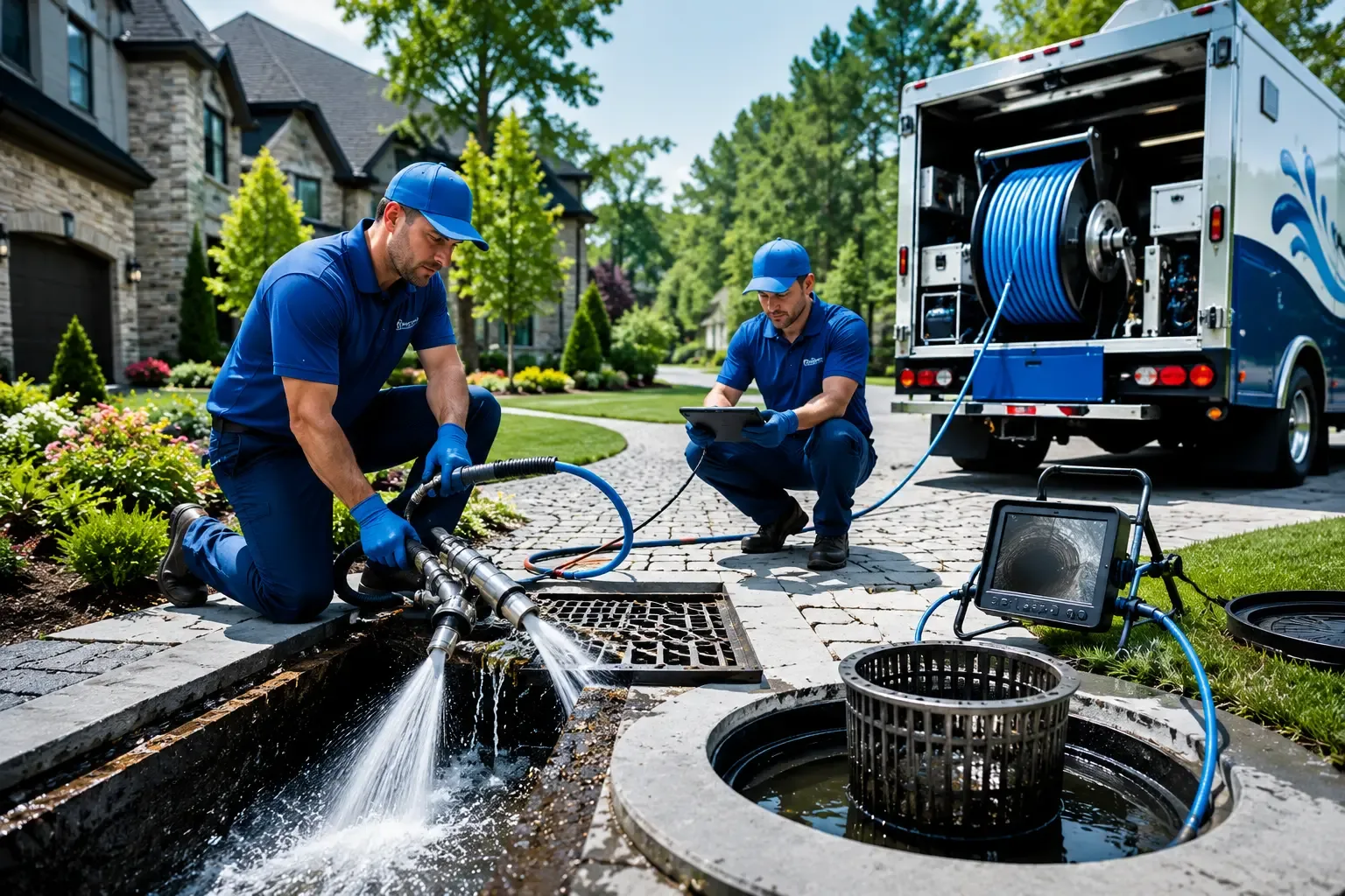 Local outdoor drain cleaning professionals in Leesville, TX