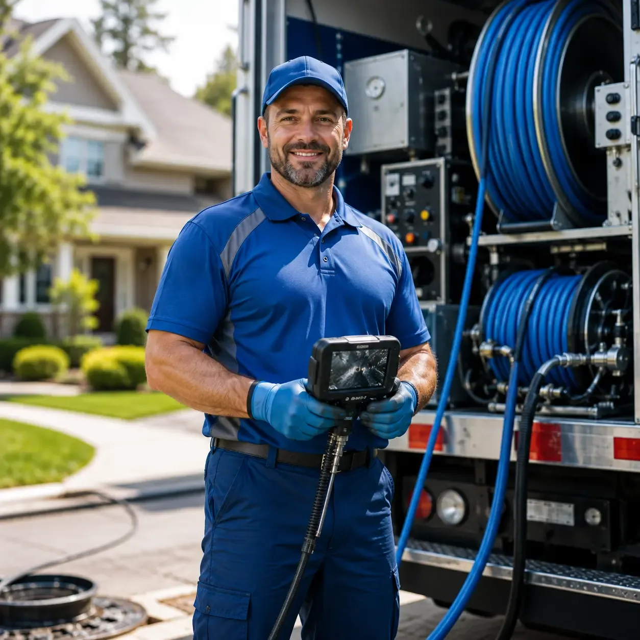 Local outdoor drain cleaning specialists in Leesville, TX